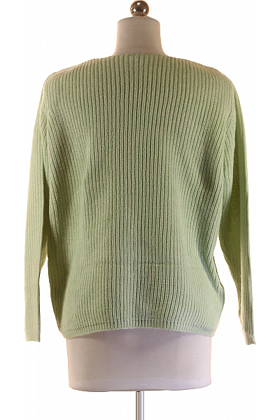 Dámský Pulovr Zelený Vel. S