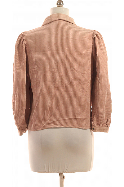 Vzorovaná Dámská Košile Růžová Second hand Vel. 38