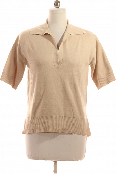  Halenka Jednobarevná Béžová Vel.  XS