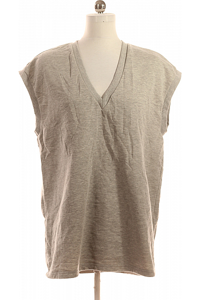 Kratká Dámská Vesta Šedá Vel. M