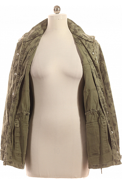 S.OLIVER Dámská Bunda Zelená Second hand Vel. 40