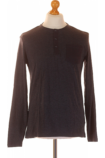 Straight Up Pánské Tričko Modré Outlet Vel. M