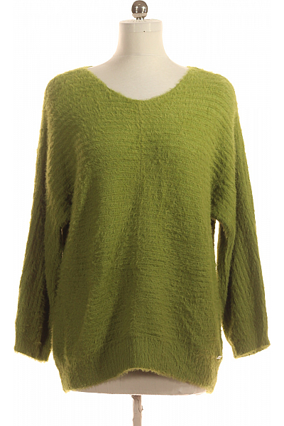 Dámský Svetr Zelený Gina Second Hand Vel. M