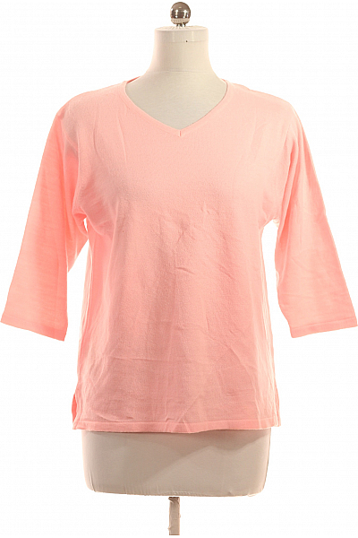 Dámský Pulovr Růžový Vel. M