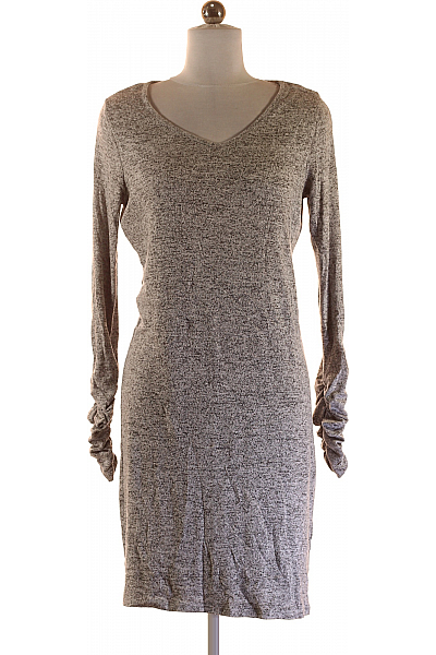 Canda  Šaty Pletené Šedé Vel. S