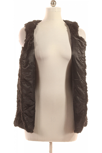 S.OLIVER Kratká Dámská Vesta Černá Vel. 42