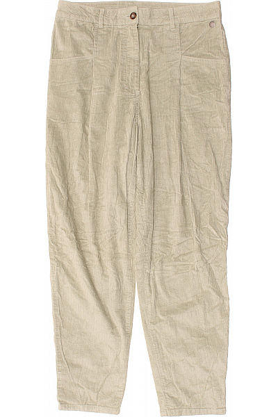 Teplé Dámské Kalhoty Zelené Gina Second Hand Vel. 42#