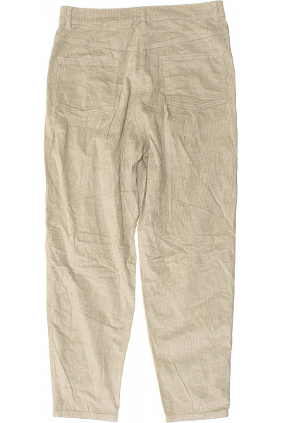 Teplé Dámské Kalhoty Zelené Gina Second hand Vel. 42#