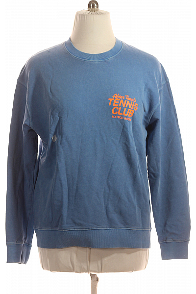 Scotch & Soda Pánská Mikina Bez Zapínání Modrá Vel. XL