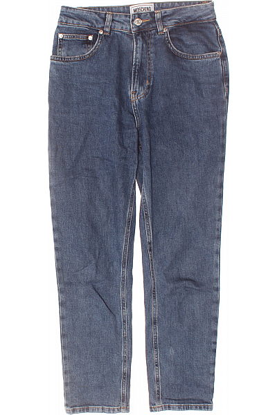 MOSCHINO Boyfriend Dámské Džíny Modré Vel. 26