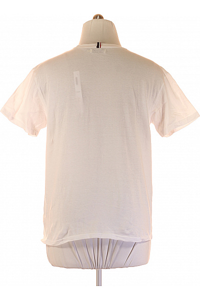 Jednoduché Pánské Tričko Bílé Ben Sherman Vel. XL