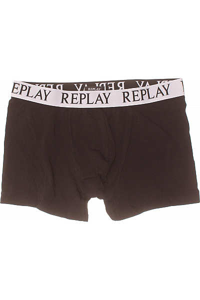 Pánské Spodní Prádlo Bavlněné Černé REPLAY