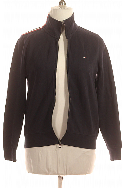 Pánská Mikina Na Zip Modrá TOMMY HILFIGER Vel. L