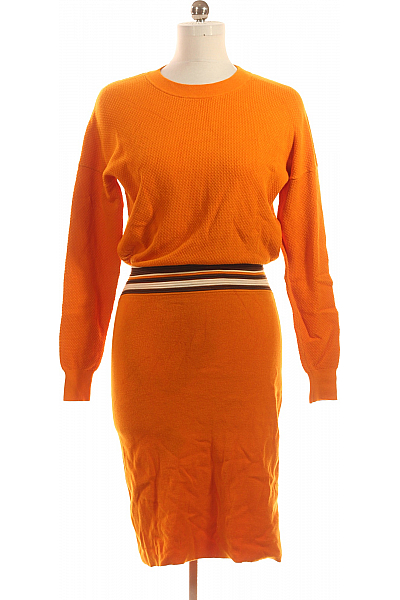 Šaty Oranžové Hugo Boss Vel. M