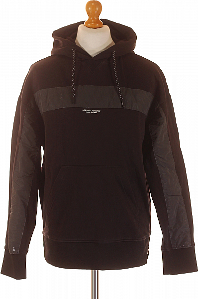 Pánská Mikina Černá ARMANI Vel. M