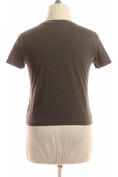 TOMMY HILFIGER Dámské Tričko Šedé Vel. L