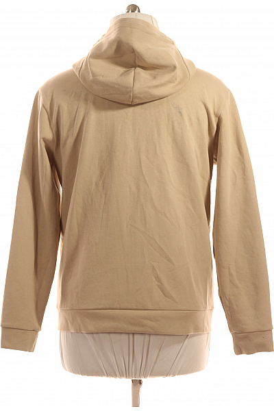 Hugo Boss Pánská Mikina Na Zip Béžová Second hand Vel. L