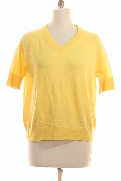 Dámský Svetr Vlněný Žlutý THE MERCER N.Y. Vel. 38