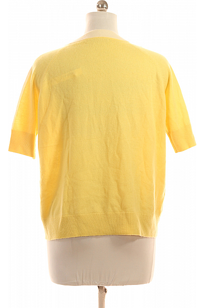 Dámský Svetr Vlněný Žlutý THE MERCER N.Y. Vel. 38