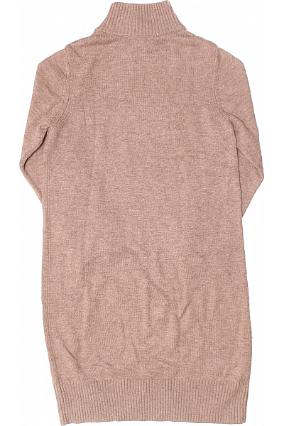 Pletené šaty Hnědé Vel. S