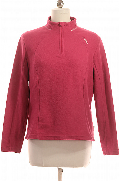 Quechua Funkční Dámská Mikina Růžová Second Hand