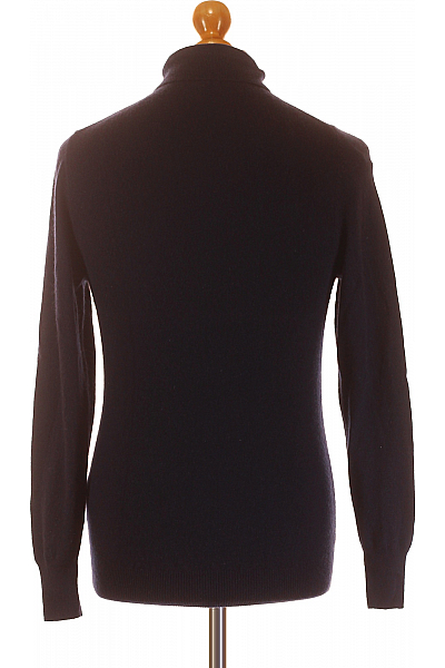 Pánský Svetr Kašmírový Modrý Vel. M