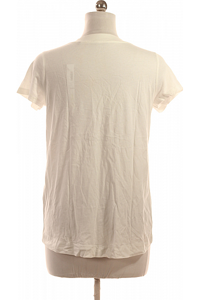 ZERO Dámské Tričko s Potiskem Bílé Vel. 38