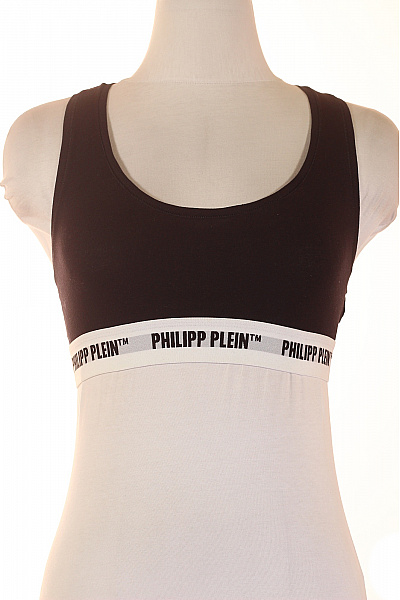 PLEIN SPORT Dámská bavlněná sportovní podprsenka s logem | PLEIN SPORT | obrázek 2