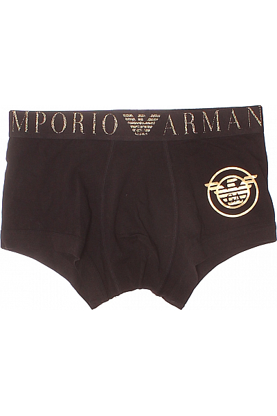 Pánské Spodní Prádlo Černé ARMANI Second hand Vel. S