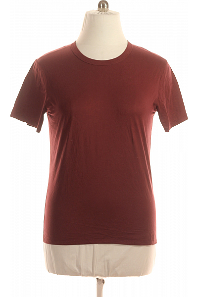 Pánské Tričko Vínová