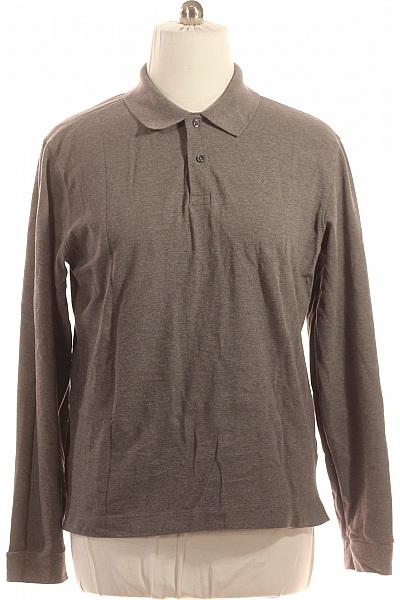 Seidensticker Pánské Tričko Šedé Second Hand Vel. XL