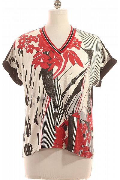 OLSEN Dámské Tričko S Potiskem Barevné Vel. 40