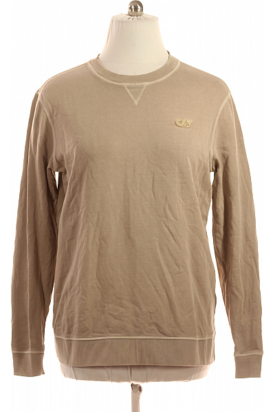 Pánská Mikina Bez Zapínání Béžová ALPHATAURI Vel. XL