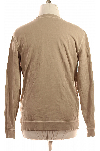 Pánská Mikina Bez Zapínání Béžová ALPHATAURI Vel. XL