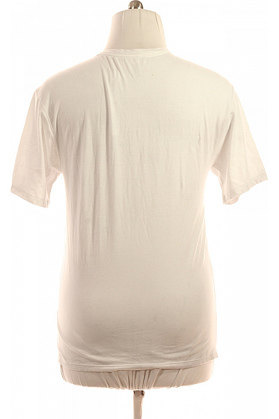 Calvin Klein Jednoduché Pánské Tričko Béžové Vel. S