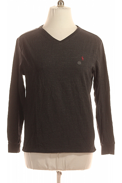 Pánské Tričko Šedé Ralph Lauren Vel. L