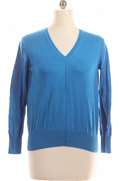 Dámský Pulovr Modrý Vel. M