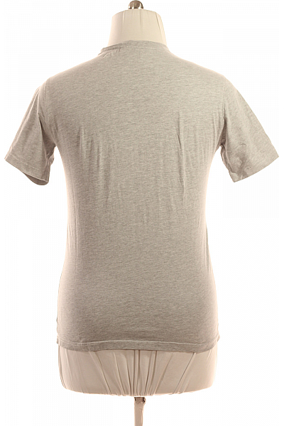 Jednoduché Pánské Tričko Šedé BALR. Second hand Vel. M