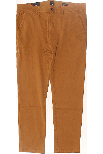 Pánské Chino Kalhoty Béžové Canda Vel. 36/34