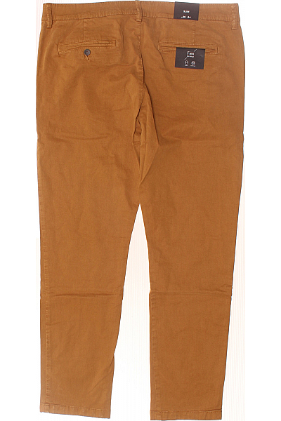 Pánské Chino Kalhoty Béžové Canda Vel. 36/34