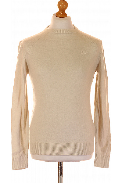 Pánský Pulovr Béžový Guess Vel. L