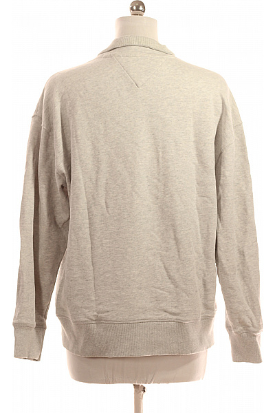 Dámská Mikina Šedá TOMMY HILFIGER Second hand Vel. M