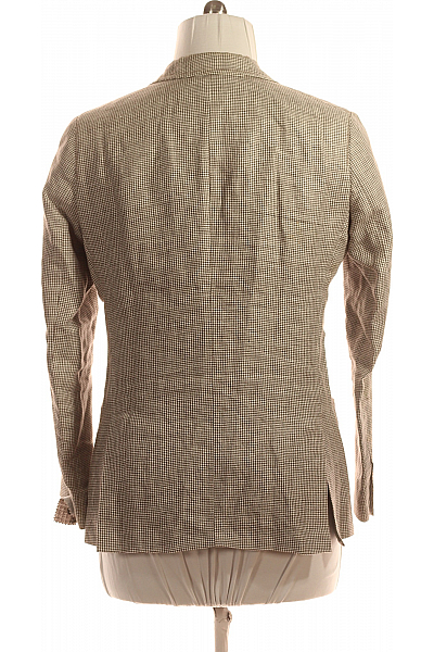 Barutti Pánské Volnočasové Sako Lněné Béžové Vel. 48