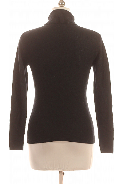 Dámský Svetr Kašmírový Černý Second hand Vel. M