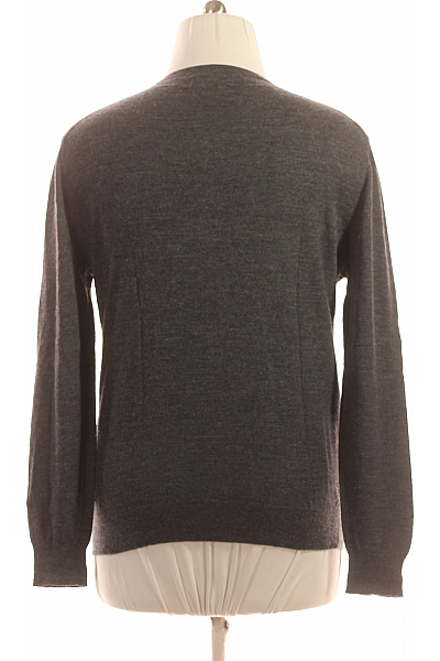 Pánský Pulovr Meriný Šedý Vel. XL