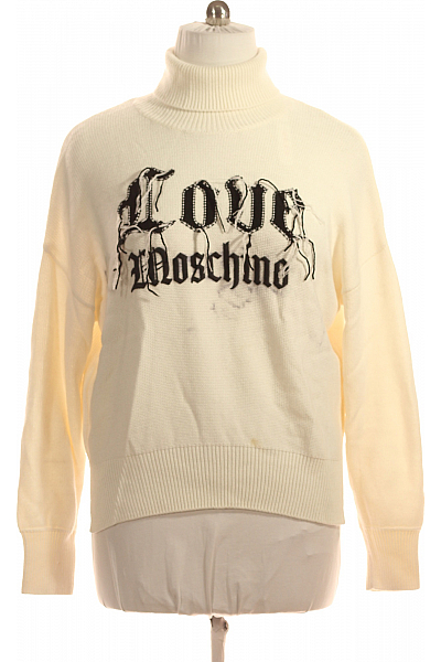 Dámský Rolák Bílý MOSCHINO