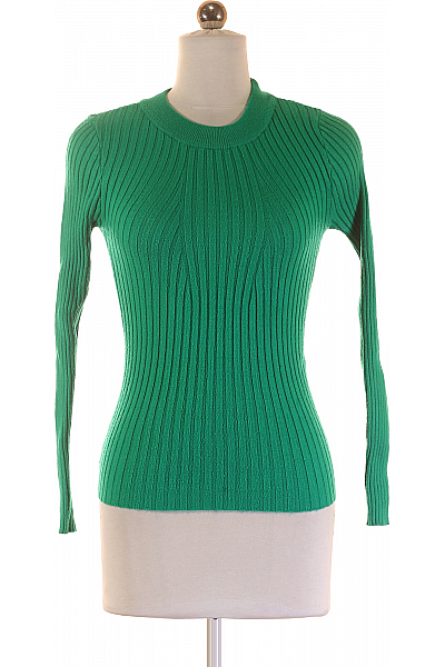 PIECES Dámský Svetr Zelený Vel. S