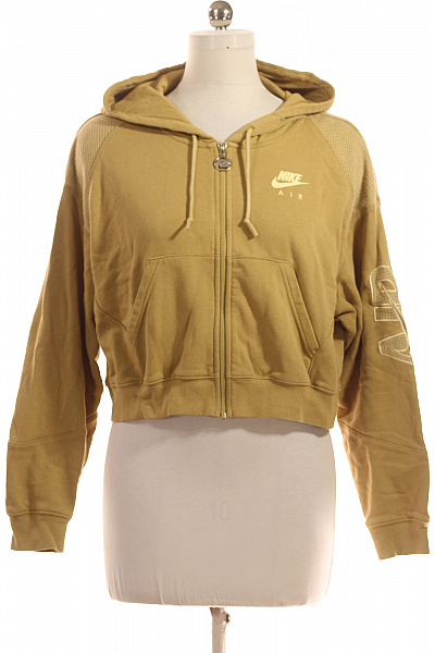 Dámská Mikina Zelená Nike Vel. M