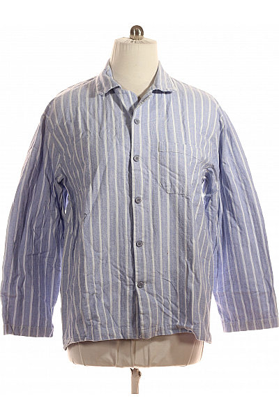 Ambassador1867 Pánské Pyžamo Modrý Vel. XXL