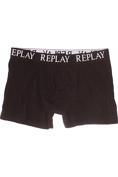 Pánské Spodní Prádlo Bavlněné Černé REPLAY